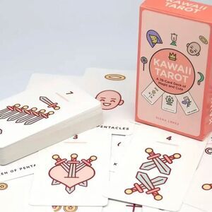 Kawaii Tarot Card Deck & Guidebook.